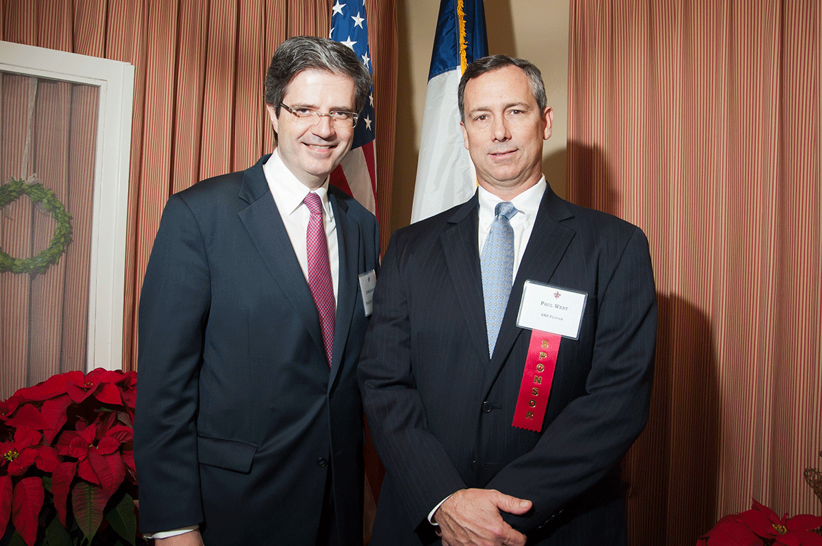 French Ambassador to the U.S. Visits SNF FLOPAM - December 19, 2013 - SNF
